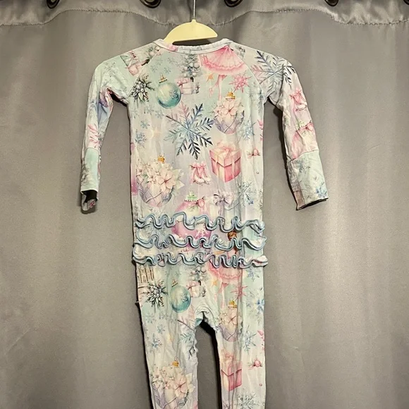 Bums & Roses Christmas Fairy Print 12-18 month - Picture 3 of 6